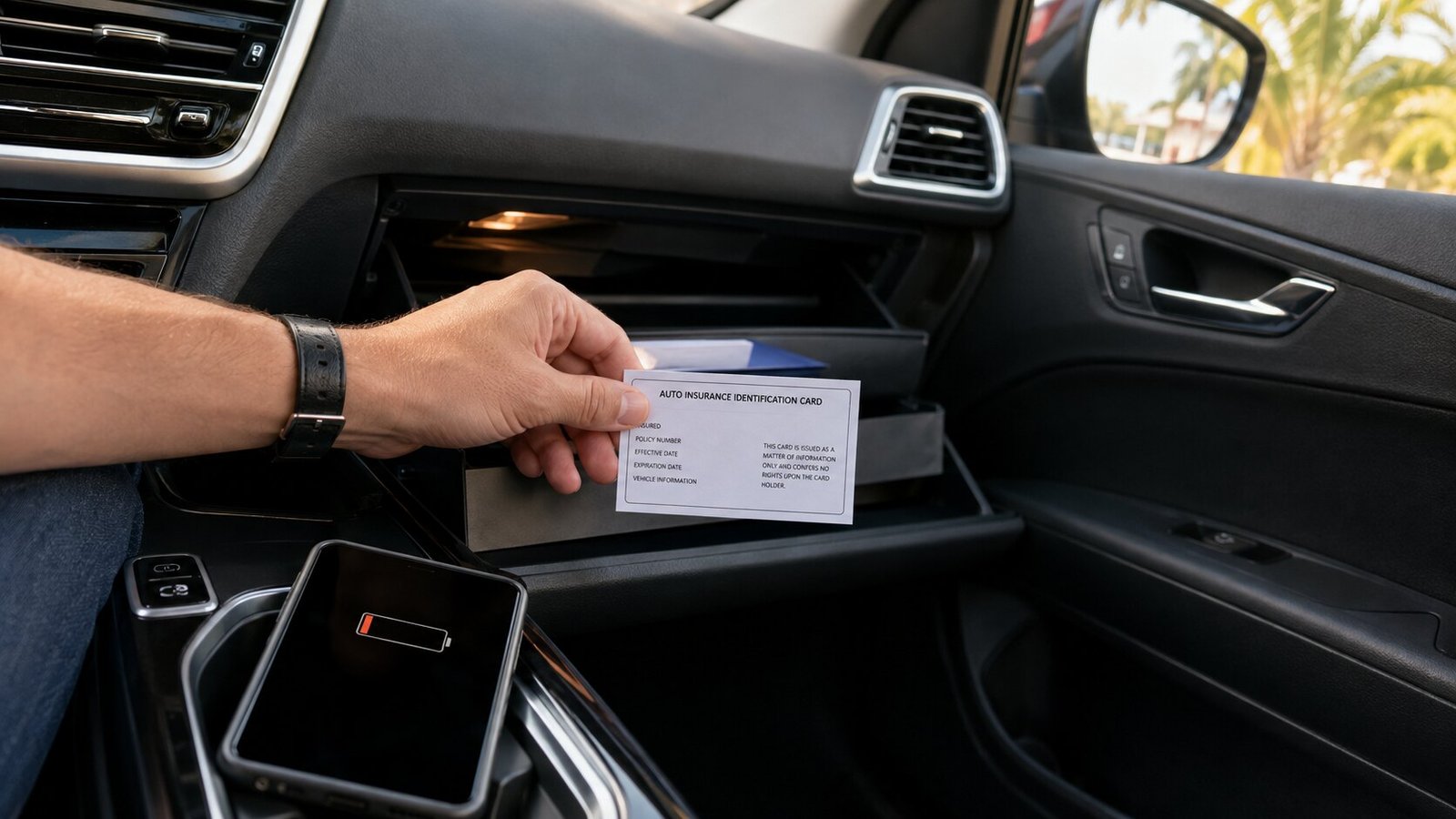 Paper Insurance ID Card